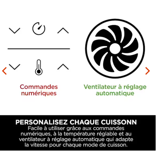 đNinja Air Fryer Dual Zone MAX avec thermosonde